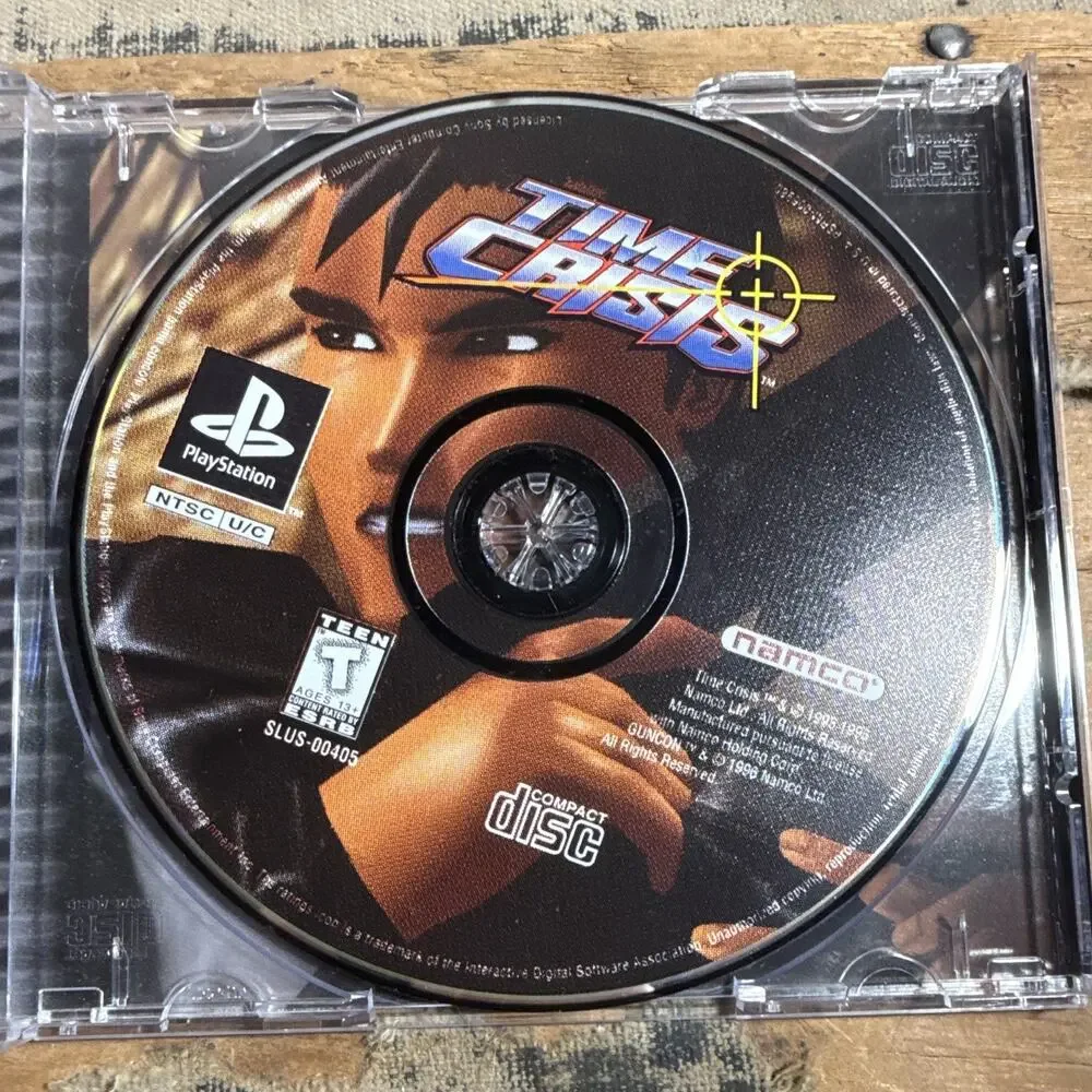 NAMCO Time Crisis Series (Sony PlayStation 1) T-Teen 1996 NTSC-U/C